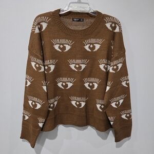 Whimsical Eye Crewneck Sweater